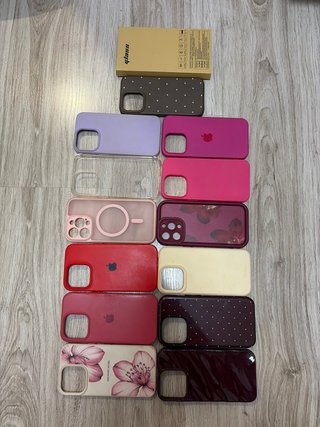 Fundas iPhone 13 Pro y 3 protectores de pantalla