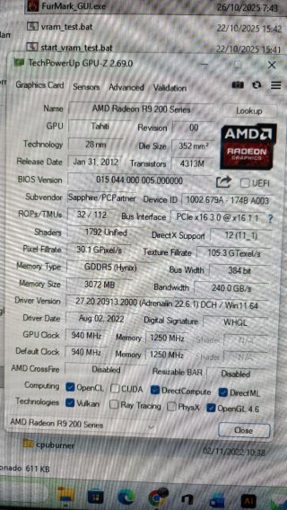 Tarjeta Gráfica Sapphire AMD R9 280