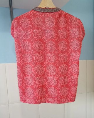 Blusa Flamenco con abalorios M