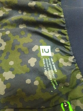 Pantaloncini Tecnici IVB Grigio/Verde Militare M