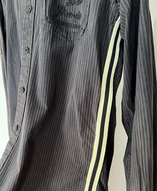 Camisa Scotch & Soda Rayas Negra Talla M
