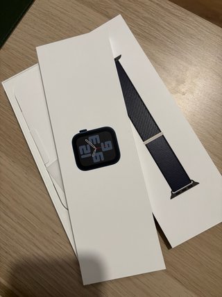 Apple Watch SE 2 Nero/Blu Marina