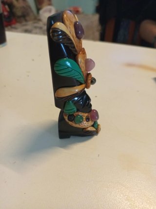 Figura Azteca de Obsidiana