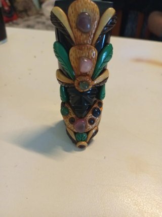 Figura Azteca de Obsidiana