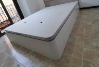 Canapé abatible con colchónes viscoelastica