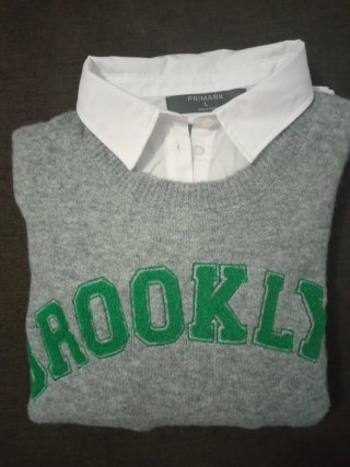 Jersey Brooklyn Gris