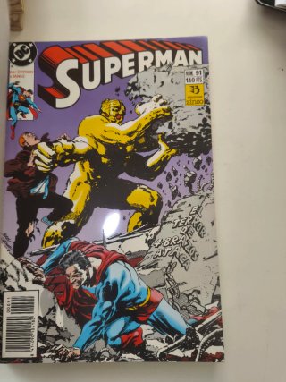 Lote 9 de comics clasicos retapados a 4€ cada uno.