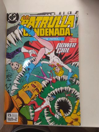 Lote 9 de comics clasicos retapados a 4€ cada uno.