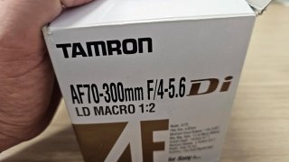 Objetivo Tamron AF 70-300mm F/4-5.6 para Sony.