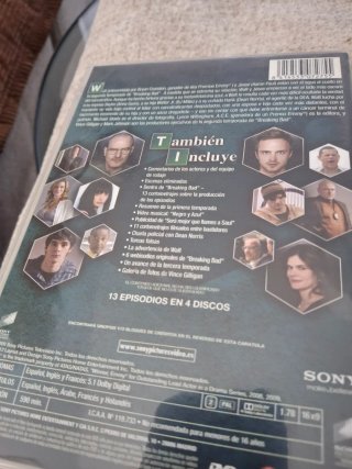 Breaking Bad Temporada 1 y 2 DVD