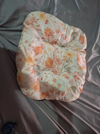 Cojín floral para perro o gato