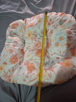 Cojín floral para perro o gato