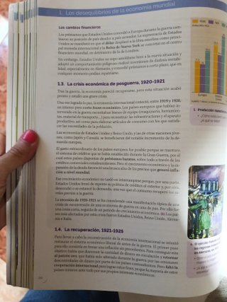 Historia del Mundo Contemporáneo 1 °Bachillerato