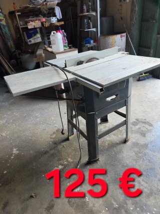 Sierra de mesa 125€