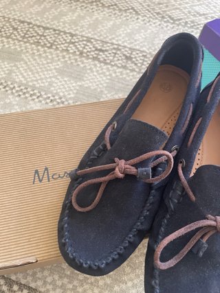 Mocasines niño azul marino talla 37