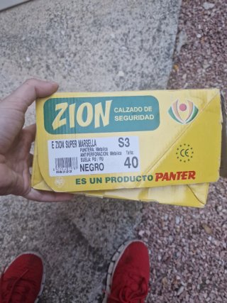 Zapato de seguridad Panter Piel Flor 1ª Calidad