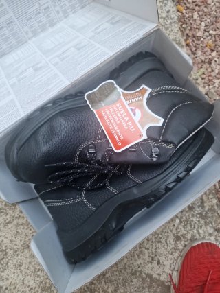 Zapato de seguridad Panter Piel Flor 1ª Calidad