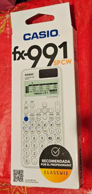 Calculadora Casio científica fx-991SP CW