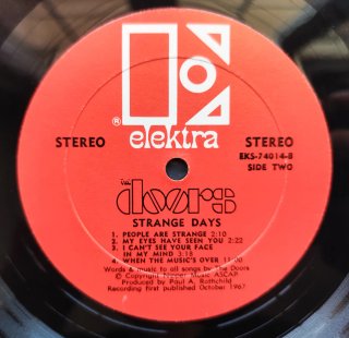 LP 1970 🇺🇸 THE DOORS - STRANGE DAYS