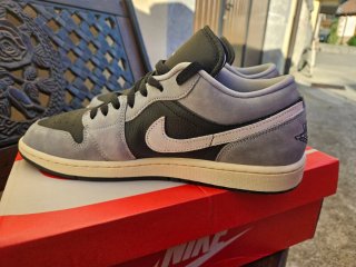 Nike Air Jordan 1 Low Gris Talla 45