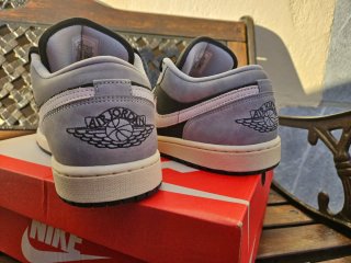 Nike Air Jordan 1 Low Gris Talla 45