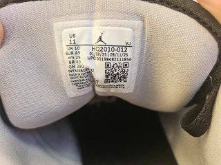 Nike Air Jordan 1 Low Gris Talla 45