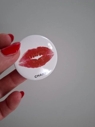 Set 2 spille Chanel metallo logo