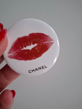 Set 2 spille Chanel metallo logo