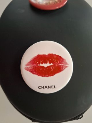 Set 2 spille Chanel metallo logo