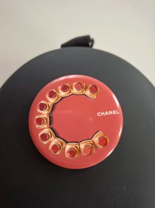 Set 2 spille Chanel metallo logo