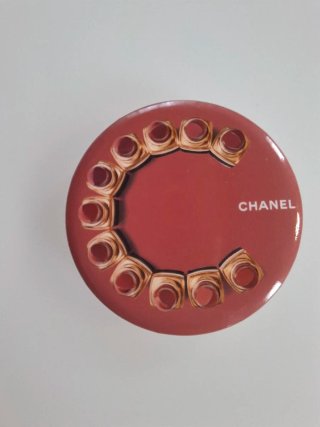 Set 2 spille Chanel metallo logo