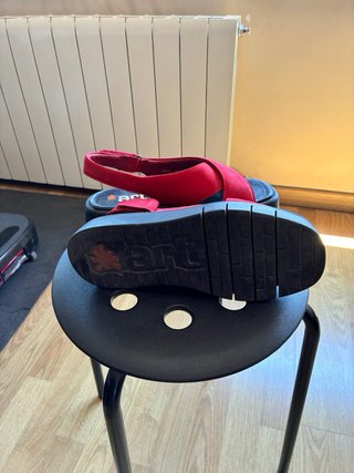 Sandalias ART Mujer Talla 39 Rojas