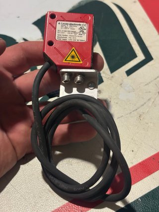 Detector Óptico Leuze. Se uso para un proyecto.