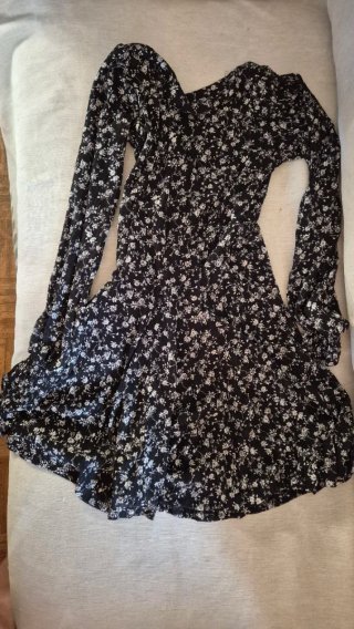 Vestido floral Springfield XS
