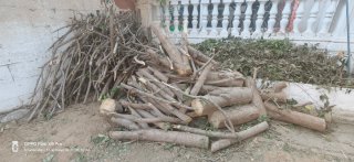 Leña para chimenea
