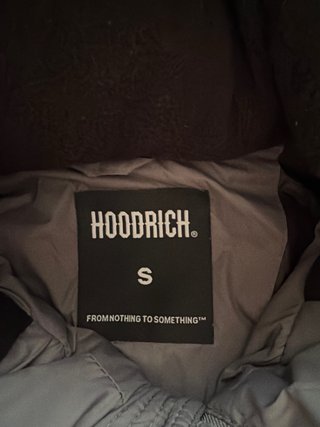 Cazadora Hoodrich Negra y Gris Talla M