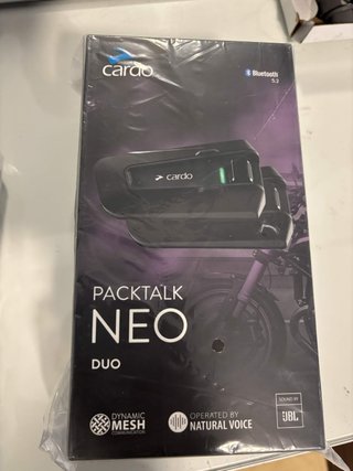 A ESTRENAR Dos Cardo Packtalk Neo Intercomunicador