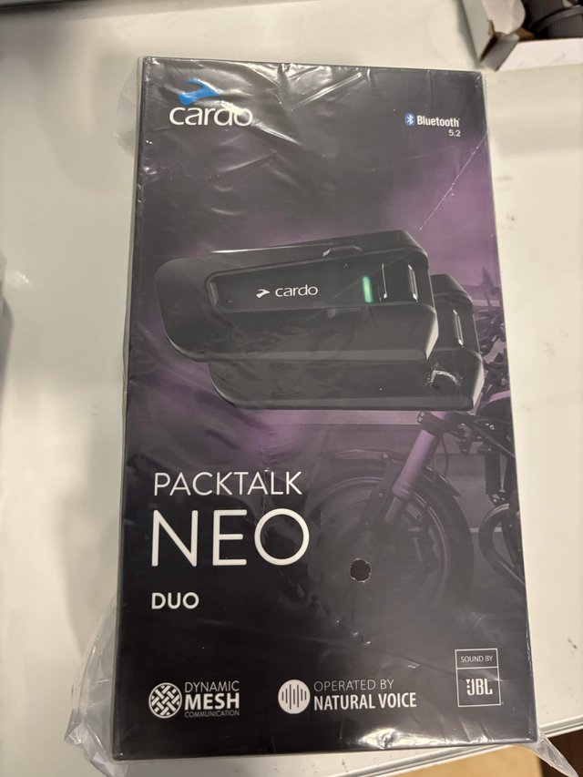 A ESTRENAR Dos Cardo Packtalk Neo Intercomunicador
