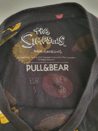 Camiseta The Simpsons S Pull & Bear