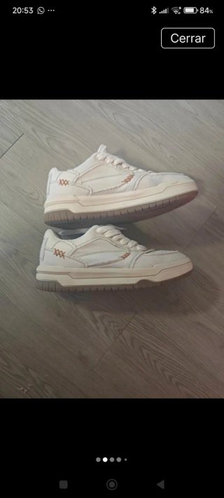 Zapatillas Bershka One Piece Hombre Beige/beige