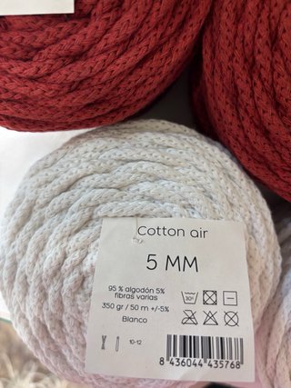 Ovillos Cotton Air CASASOL - 5mm