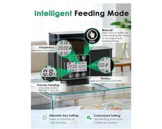 Comedero Automático Peces 230/510ml