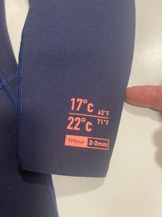 Traje neopreno integral 2mm mujer