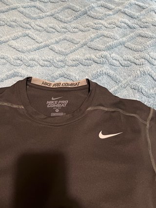 Camiseta Nike Pro Combat Negra Talla M