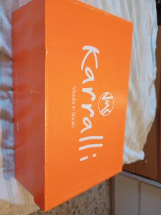 Sandalias Karralli Vaqueta Naranja