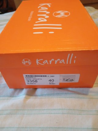 Sandalias Karralli Vaqueta Naranja