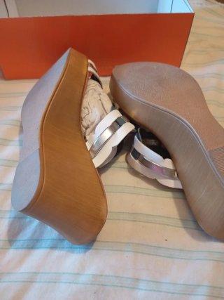 Sandalias Karralli Vaqueta Naranja