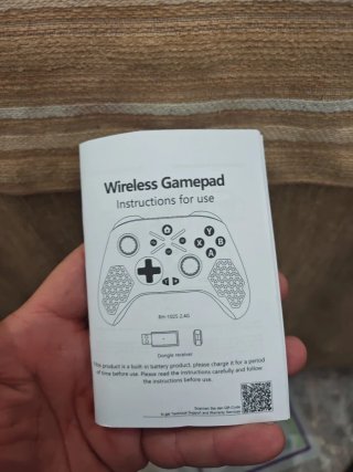Mando Gamer RGB Blanco
