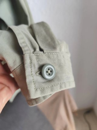 Chaqueta Pull&Bear M oversize verde