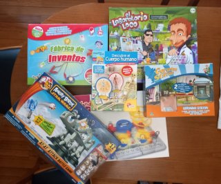 Lote 5 Giochi Educativi + Regalo